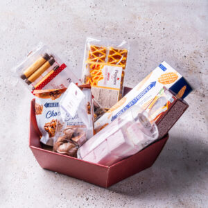 Geschenkmand dessert