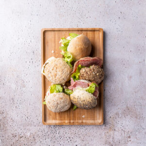 Belegde minibroodjes